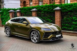 Lamborghini Urus Wide Body by Premier Edition on Premier Edition Wheels (CSD-F) 2020 года 